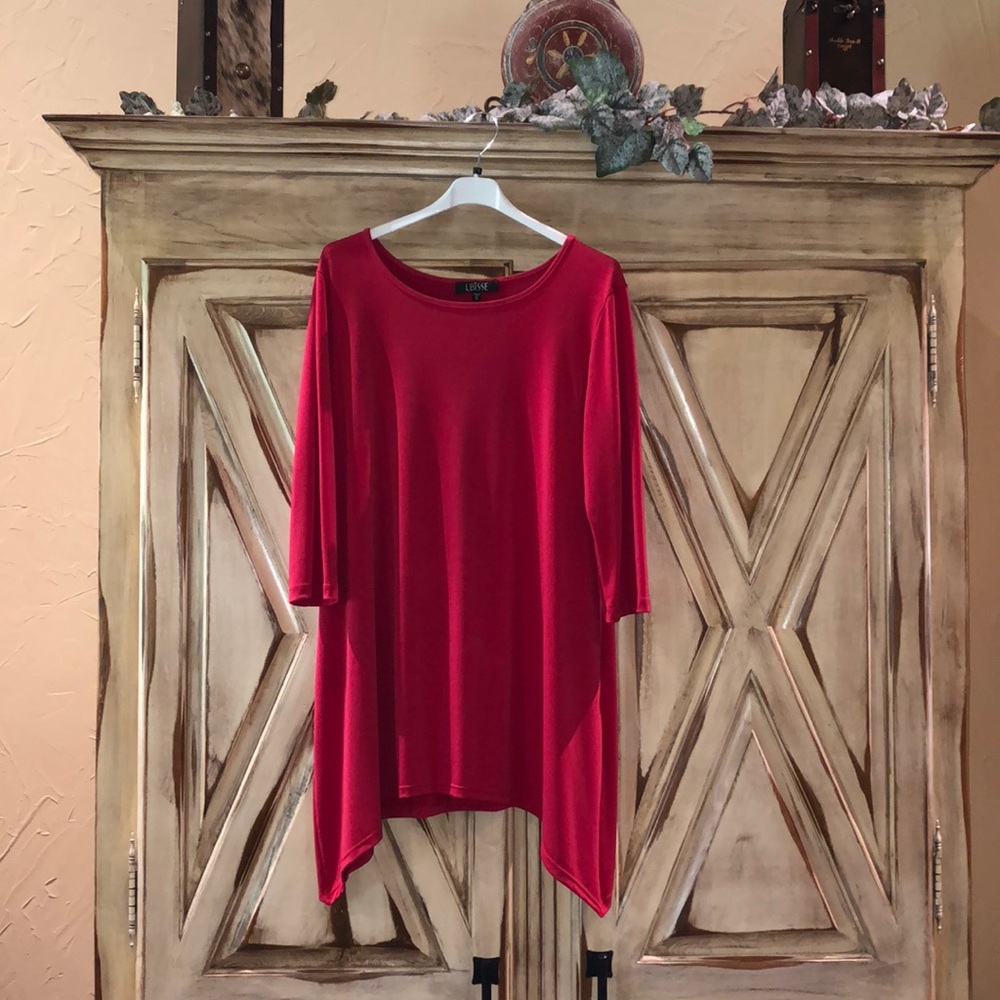 Red tunic